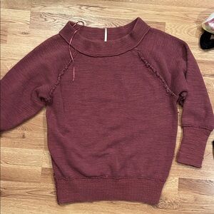 Free people small sweater